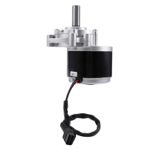 250W 24V 75Rpm Low Speed Brush Motor, 44mm Longer Shaft, Shaft Diameter 17mm , Wheel Chair Used Gear Brushed Motor