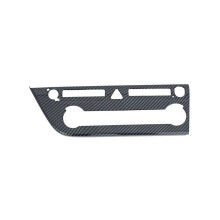 Für Sonata DN8 2024 Auto-Klimaanlagenknopf-Panel, Dekorative Rahmenabdeckung, Kohlefaser, LHD