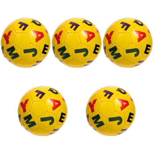 5Stk Langlebige Aufblasbare Kids Soccer Bälle 2