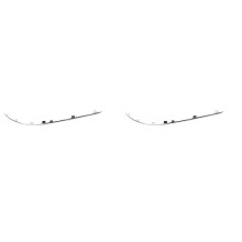 2X Moldagem de Acabamento Cromado para Pára-Choque Dianteiro LH 2048850721 para - W204 C300 C350 2008 2009 2010 2011