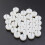 30Pièces Attaches Décoratives Blanches Pour , Clous 7