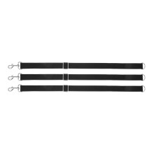 12Pièces Bandes Nylon Fixation Seaux Accroche Résistantes