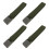 16Pièces Ceinture Outdoor Nylon Vert Olive Ajustable 2