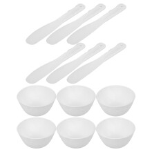 2Ensembles Bol À Mélanger Silicone Et PP Pour Masques DIY