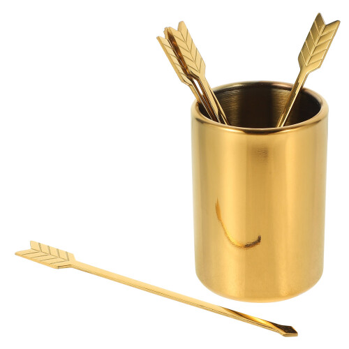 5Ensembles Piques Apéritifs Acier Inoxydable Accessoires Cocktail
