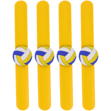 12Pièces Bracelets Slap En Silicone Pour Fêtes Et Jouets Enfants