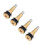4Pièces Valve Métal Pour Durable Injection Rapide Couleur Or 9