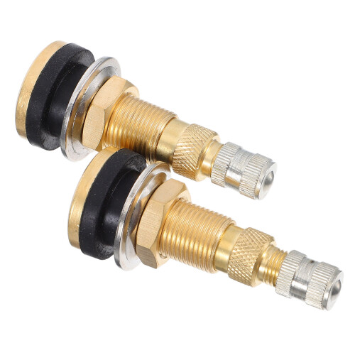 4Pièces Valve Métal Pour Durable Injection Rapide Couleur Or 2