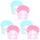 6Pièces Bonnet De Douche Bébé Silicone Ajustable Pour Bain 4