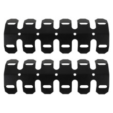 8Pièces Protection Pipe En Fer Noir Garde Thermique Robuste