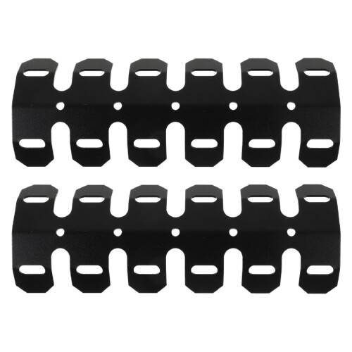 8Pièces Protection Pipe En Fer Noir Garde Thermique Robuste