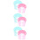 6Pièces Bonnet De Douche Bébé Silicone Ajustable Pour Bain 10