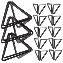 108Pièces Porte-Cartes Memo Noir Aluminium Solide Pour