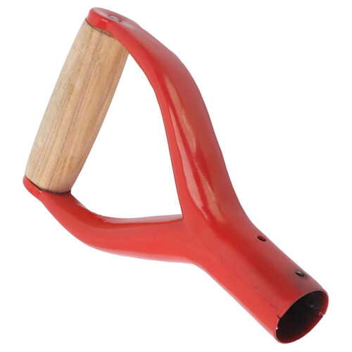 5Pièces Manche De Pelle Bois Rouge Multiusage Longue Durée 2