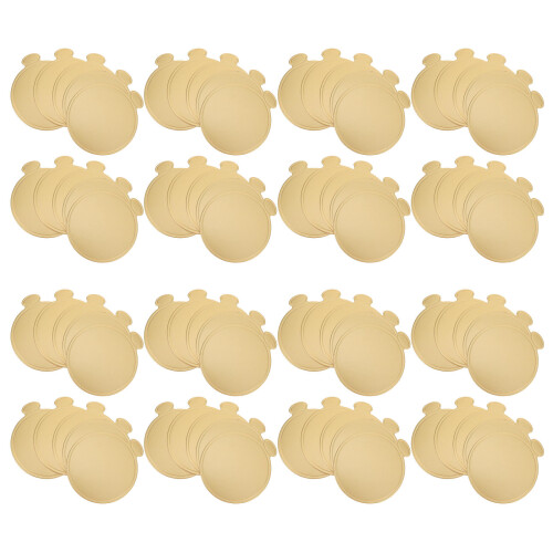 200Pièces Plateau Mini Gâteau Papier Base Tiramisu Cupcake 2