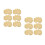 200Pièces Plateau Mini Gâteau Papier Base Tiramisu Cupcake 9