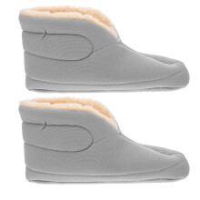 4Paires Doublures Hiver Isolantes Thermorégulantes Gris