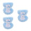 3Pièces Sièges Doux En Peluche Pour Poupées Décor 3