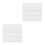 80Pièces De Rechange Double Face Pour -Notes 8