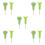 10Pièces Braille Vert Durable Pour Cours Formation 4