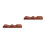 2Pièces Présentoir Couteaux Bois Marron Support Pour Cuisine 5