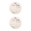 2Pièces Accessoires Bois Beige Pour Annonces Photos Bébé 5