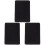 3Pièces Tapis Antidérapant Double-Face En Cuir Pour Instruments 4