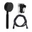 1Set Zwarte Handdouche Pressurizing ABS Douchekop Huishouden 8