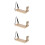 3Pièces Accoudoirs Ergonomiques Beige Ajustables Pour Table De Massage 7