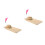 2Pièces Plateau Bois Multicouche Avec Stable 4
