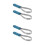 2Pièces Grattoir Manche PVC Acier 10