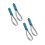 2Pièces Grattoir Manche PVC Acier 6