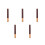 5Pièces Accessoires Piano Bloc Sable Papier Bois 8