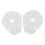 4Pièces Cache Trou Bras Essuie-Glace Transparent Durable 3