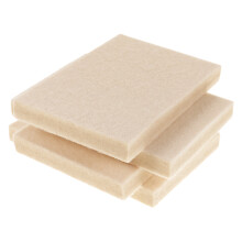 12Pièces Raclette Feutrine Laine Beige Pour Film Auto