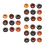 120Pièces Épingles Bois Rétro Multi Couleurs, Fixations Pour Tableau 5