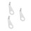 3Pièces Outil Extraction Clé Argent Maison Durable En Acier 4