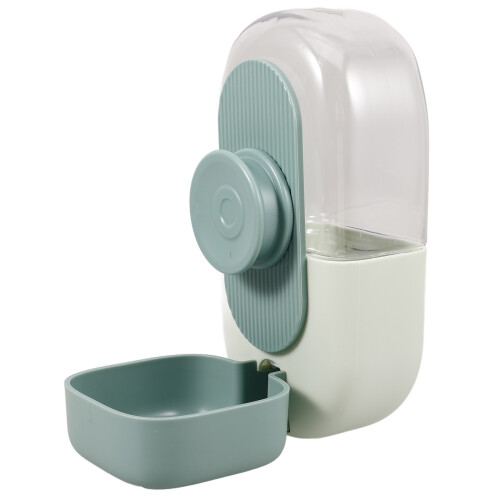 4Pièces Abreuvoir Suspendu Vert En Hips+pet