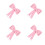 4Pièces Décor Nœud Rose Pour Et 5