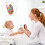 7Pièces Bols Alimentaire Silicone Coloré Enfants Usage 8