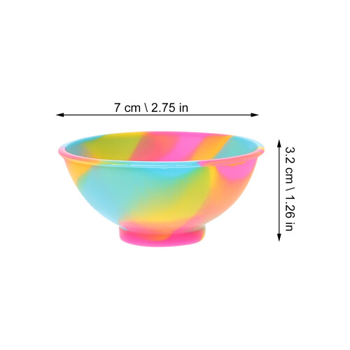 7Pièces Bols Alimentaire Silicone Coloré Enfants Usage 1