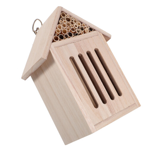 5Pièces Refuge En Bois Pour Insectes Usage Extérieur