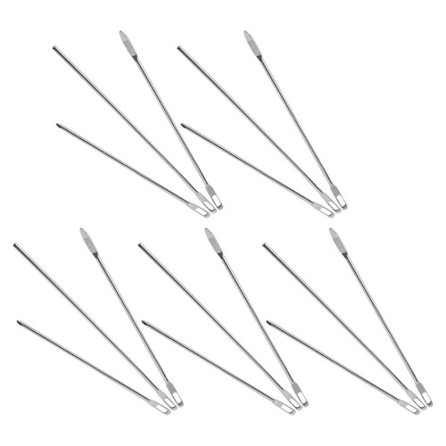 75Pièces Outil Insertion Acier Argenté Portable Polyvalent 1