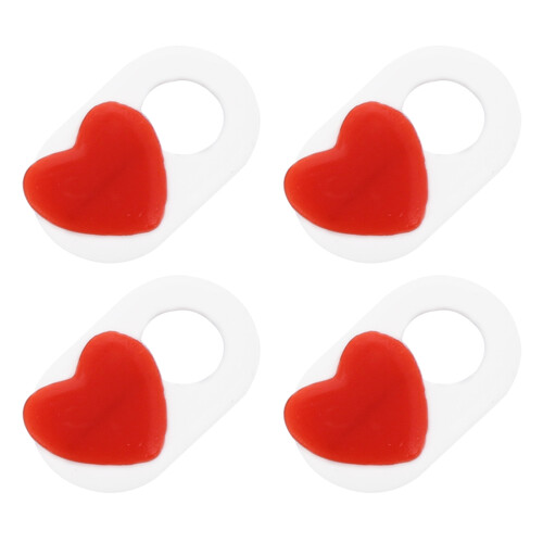 8Pièces Cache Caméra Glissière Rouge Pour Webcam Laptop Et 1