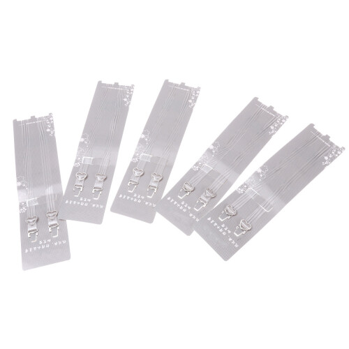 10 Pairs Adjustable Clear Invisible Bra Straps With High Elastic Stripe