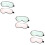 6Pcs Washable Silk Sleep Mask Soft Elastic Bands Solid Cover 9