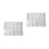 10 Pairs Adjustable Clear Invisible Bra Straps With High Elastic Stripe 10
