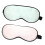 6Pcs Washable Silk Sleep Mask Soft Elastic Bands Solid Cover 10