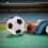 Jeu de soccer adhésif cible gonflable et fléchettes en feutre 5