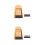 2Sets Yellow Desktop Cleaning Broom and Dustpan Mini Handheld Home Use 8